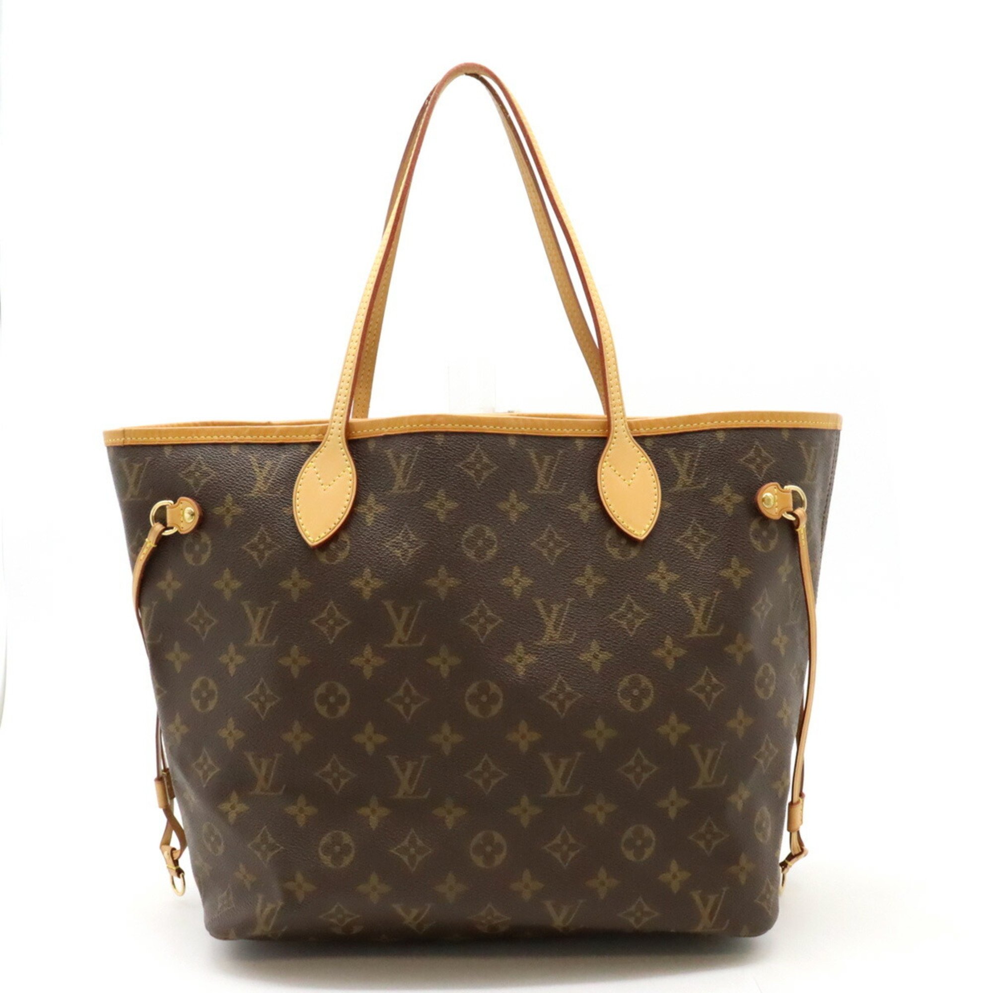 LOUIS VUITTON Louis Vuitton Monogram Neverfull MM Tote Bag Shoulder M40156