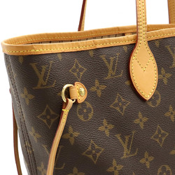 LOUIS VUITTON Louis Vuitton Monogram Neverfull MM Tote Bag Shoulder M40156