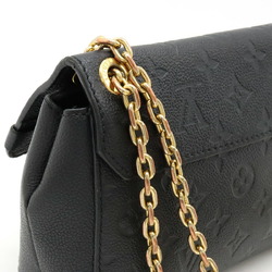 LOUIS VUITTON Louis Vuitton Monogram Empreinte Vavin BB Shoulder Bag Chain Noir Black M44550