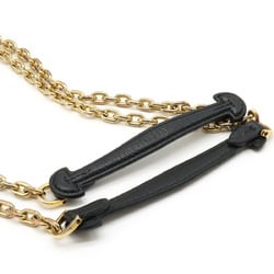 LOUIS VUITTON Louis Vuitton Monogram Empreinte Vavin BB Shoulder Bag Chain Noir Black M44550