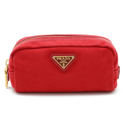 PRADA Prada Multi Pouch Canvas ROSSO Red 1NA175