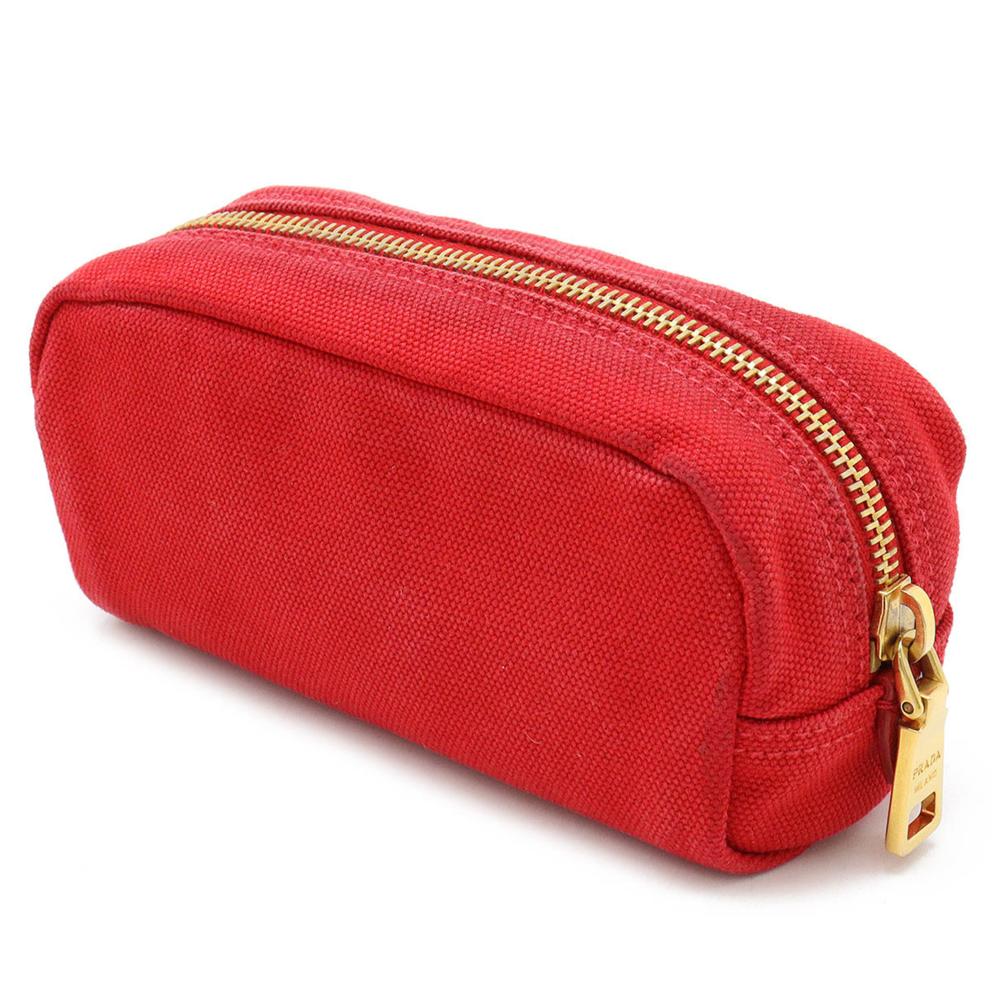 PRADA Prada Multi Pouch Canvas ROSSO Red 1NA175