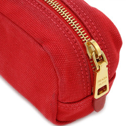 PRADA Prada Multi Pouch Canvas ROSSO Red 1NA175