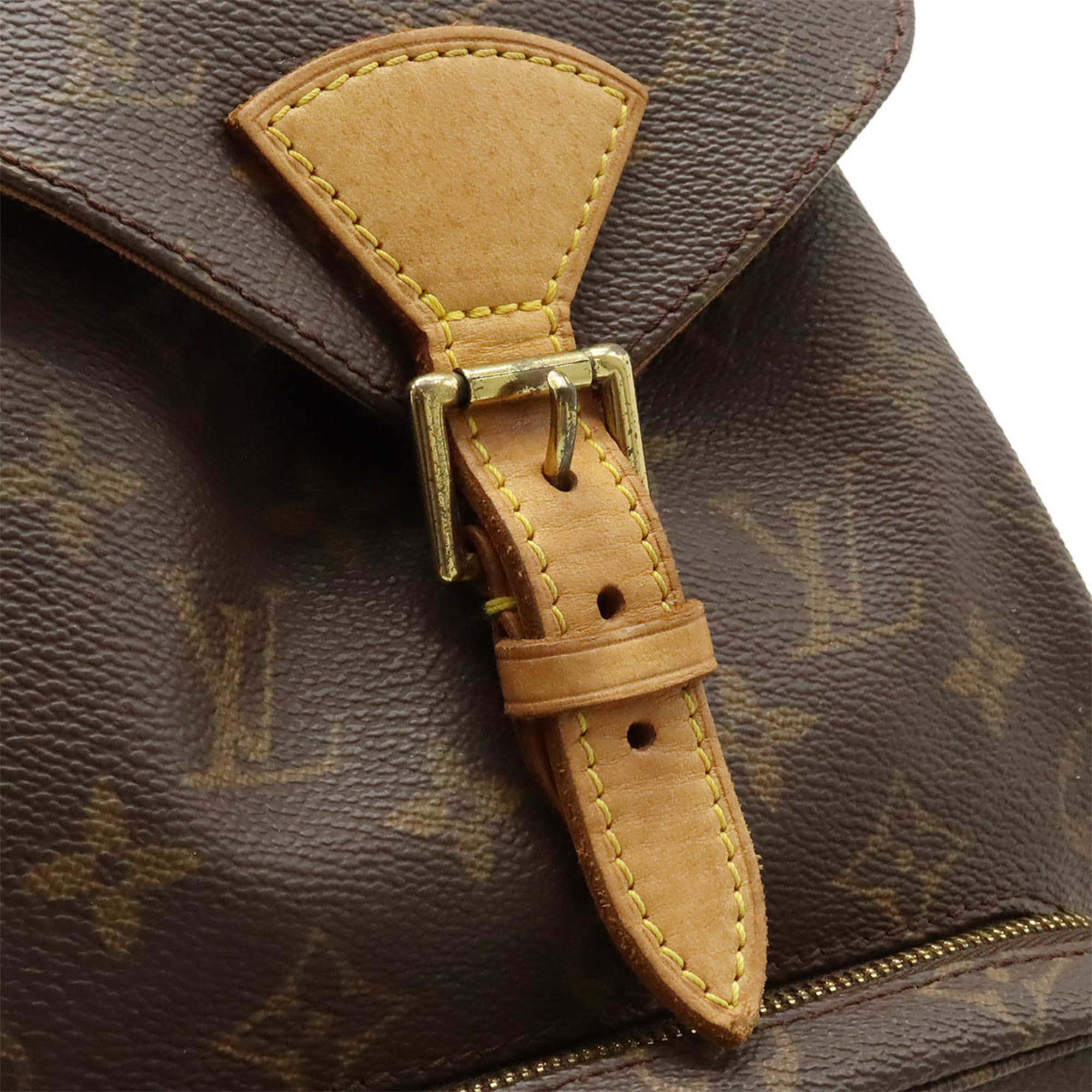 LOUIS VUITTON Louis Vuitton Monogram Montsouris MM Rucksack Backpack Shoulder Bag M51136