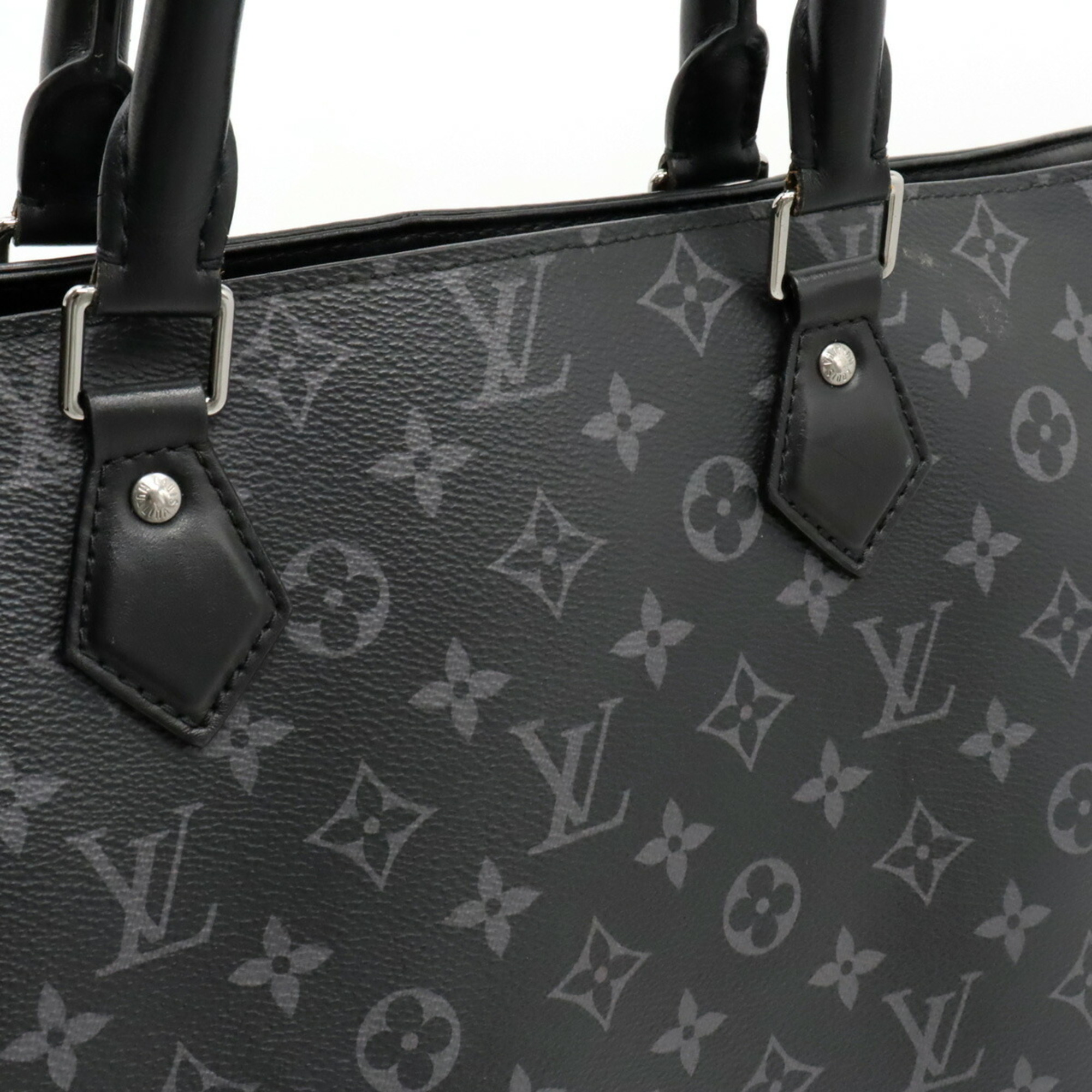 LOUIS VUITTON Louis Vuitton Monogram Eclipse Grand Sac Tote Bag Large Handbag M44733