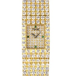 Piaget 15201 C626 Tradition Watch Quartz Diamond Dial Full Ladies