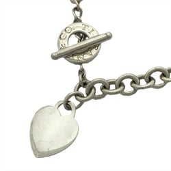 Tiffany & Co. Return to Heart Tag Necklace SV925 Silver 72.8g Toggle Accessory