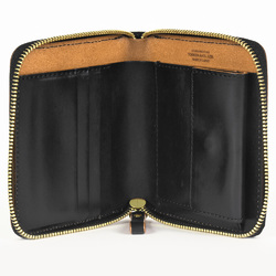 PORTER Film Wallet Bi-fold Leather Black