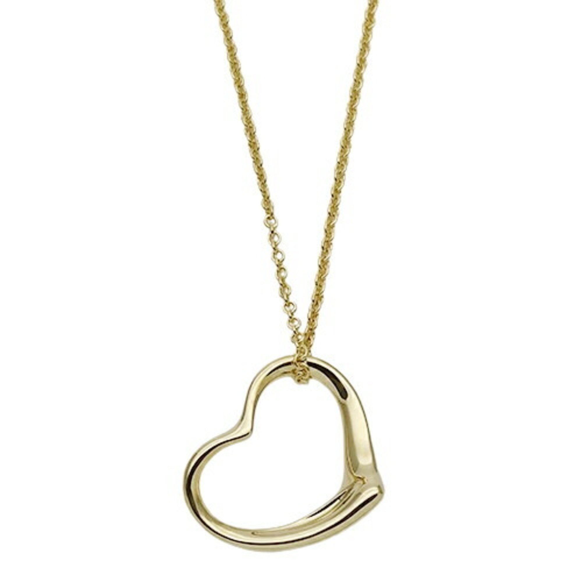 Tiffany & Co. Necklace for Women, 750YG Elsa Peretti Heart, Yellow Gold, Polished