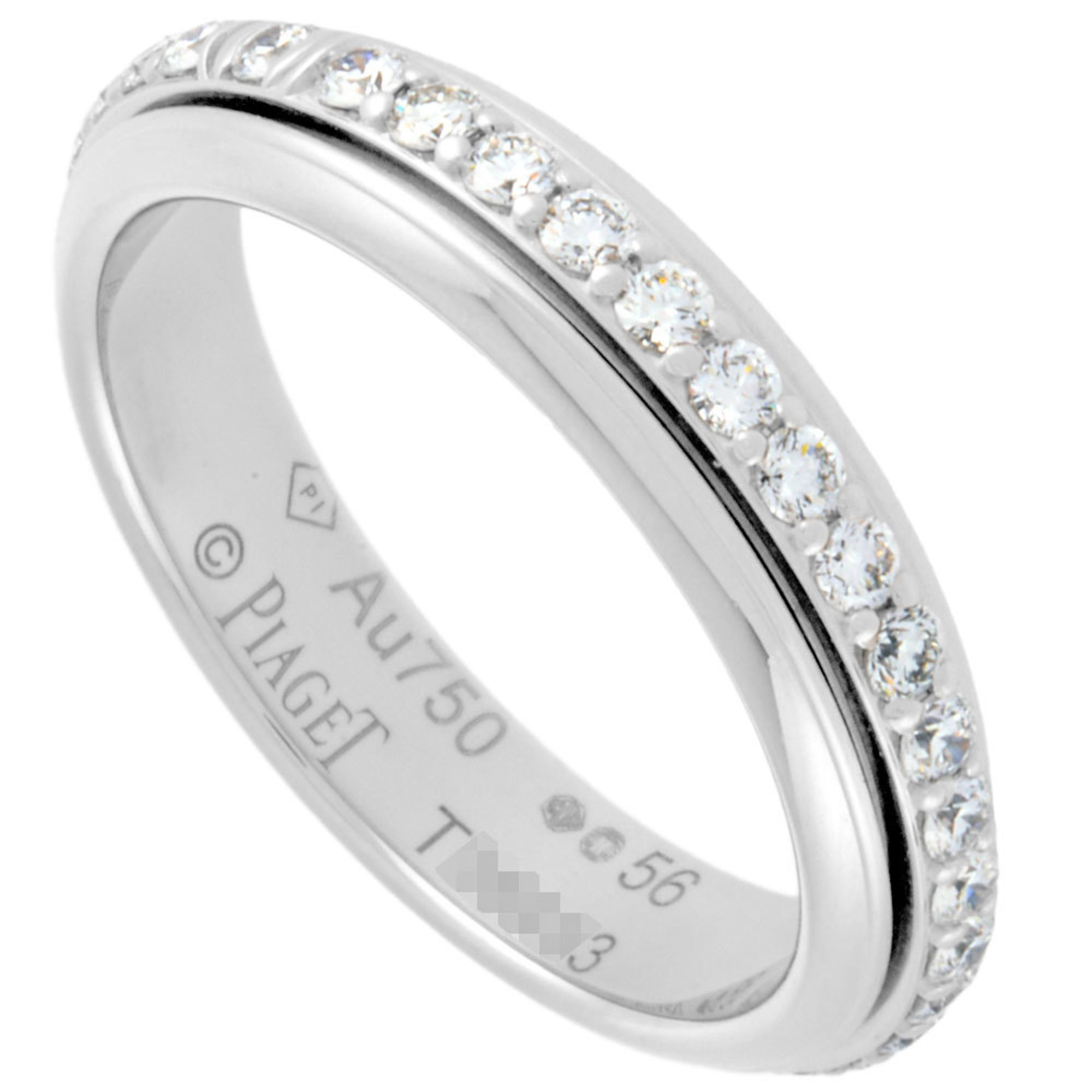 Piaget Possession Diamond Ring #56 G34P2M00 K18WG Full Eternity for Women