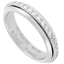 Piaget Possession Diamond Ring #56 G34P2M00 K18WG Full Eternity for Women