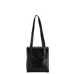 Versace Medusa Tote Bag Shoulder Black Leather Women's VERSACE