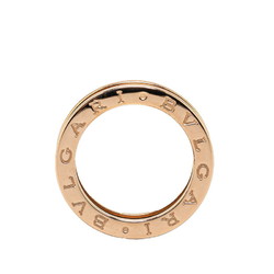 BVLGARI B.zero1 Ring #50 K18PG Pink Gold Women's