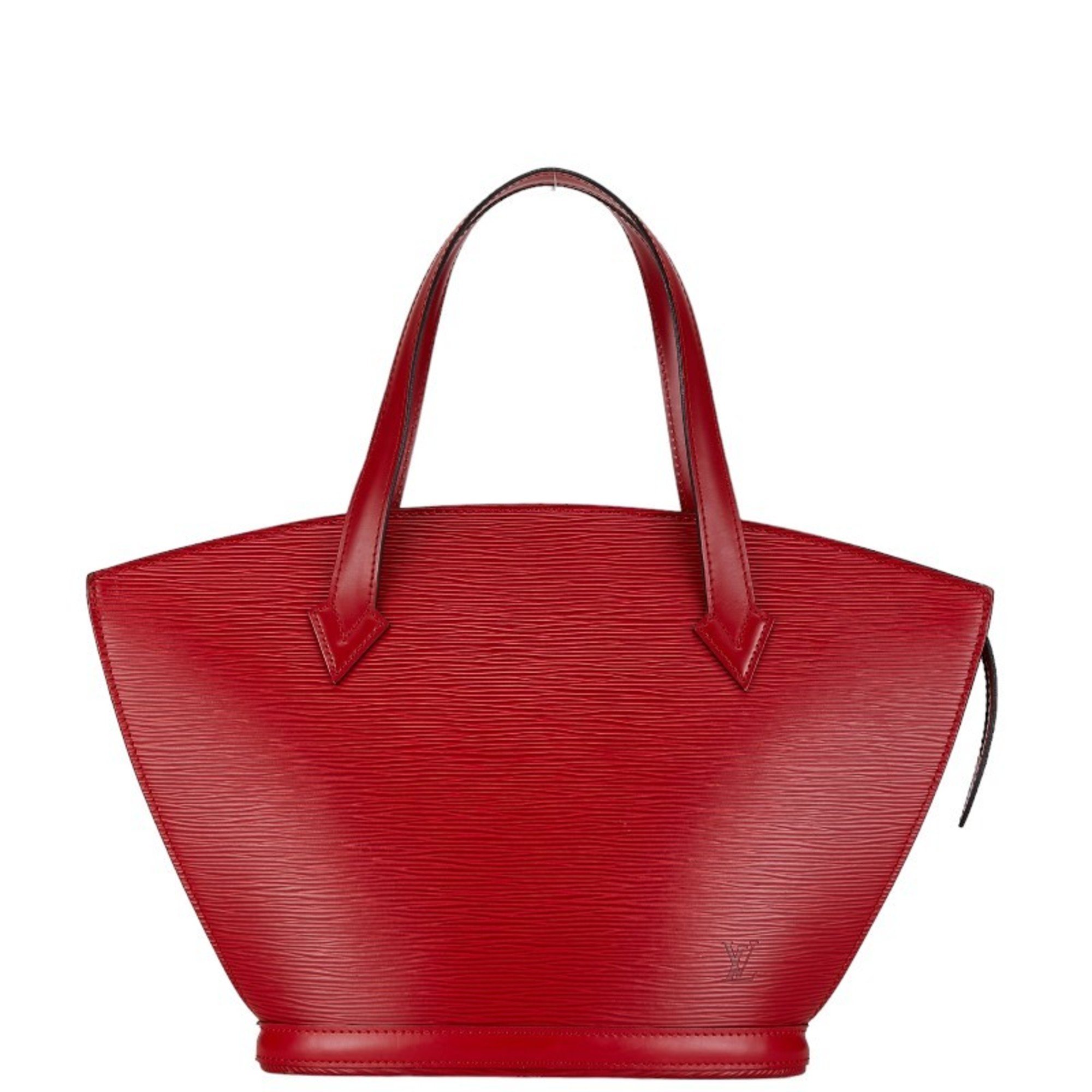 Louis Vuitton Epi Saint Jacques Shoulder Bag Tote M52267 Castilian Red Leather Women's LOUIS VUITTON