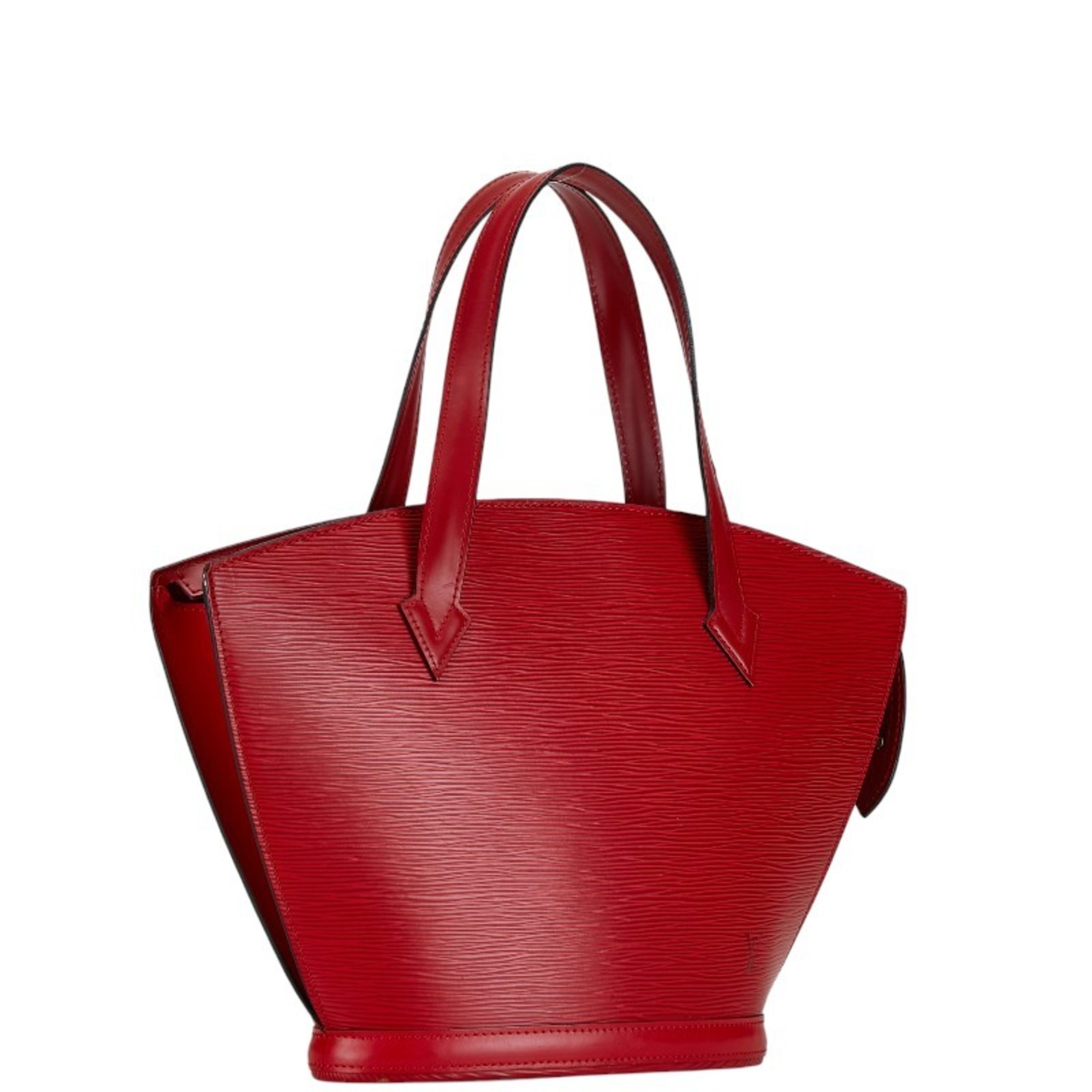 Louis Vuitton Epi Saint Jacques Shoulder Bag Tote M52267 Castilian Red Leather Women's LOUIS VUITTON