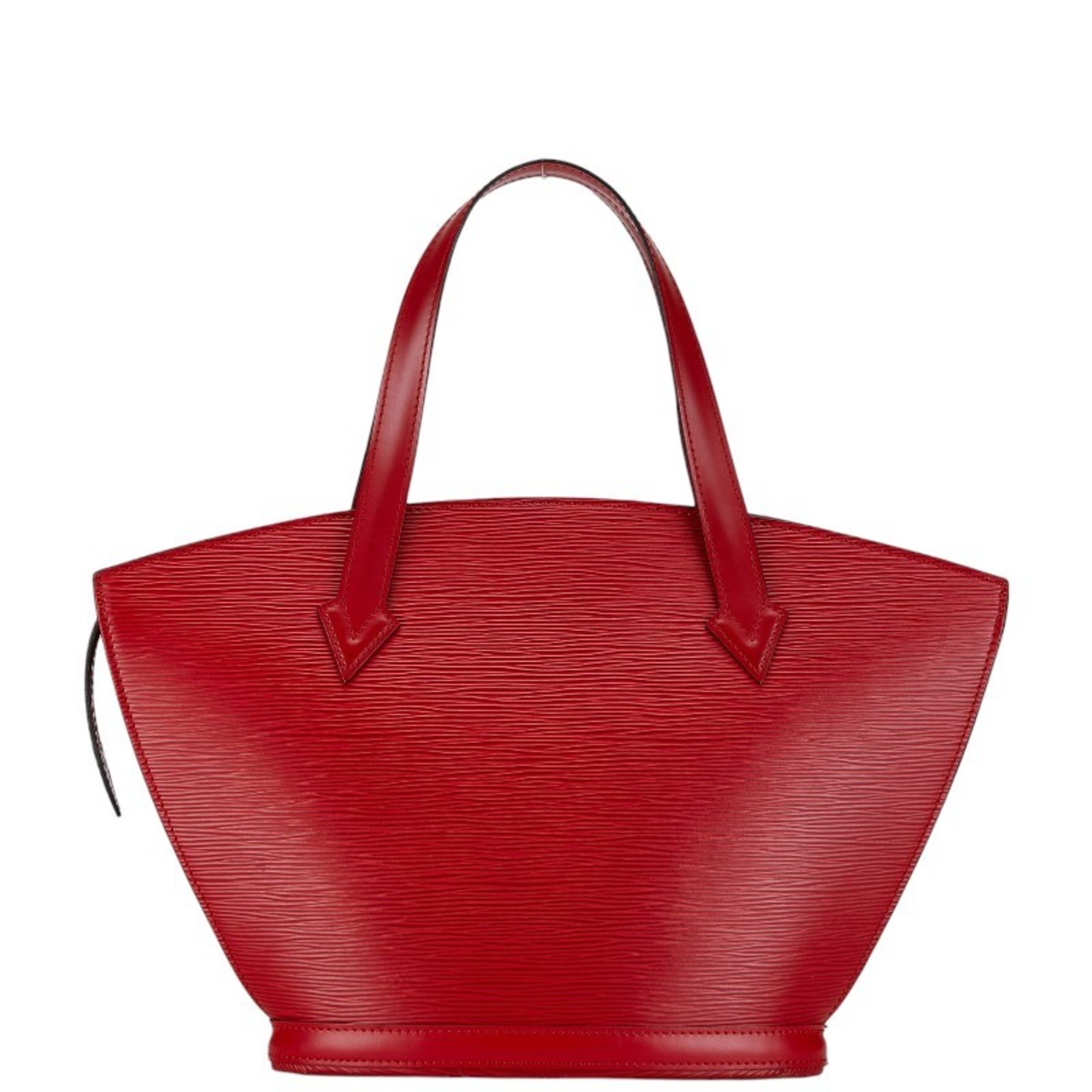 Louis Vuitton Epi Saint Jacques Shoulder Bag Tote M52267 Castilian Red Leather Women's LOUIS VUITTON