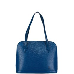 Louis Vuitton Epi Lussac Tote Bag Handbag M52285 Toledo Blue Leather Women's LOUIS VUITTON