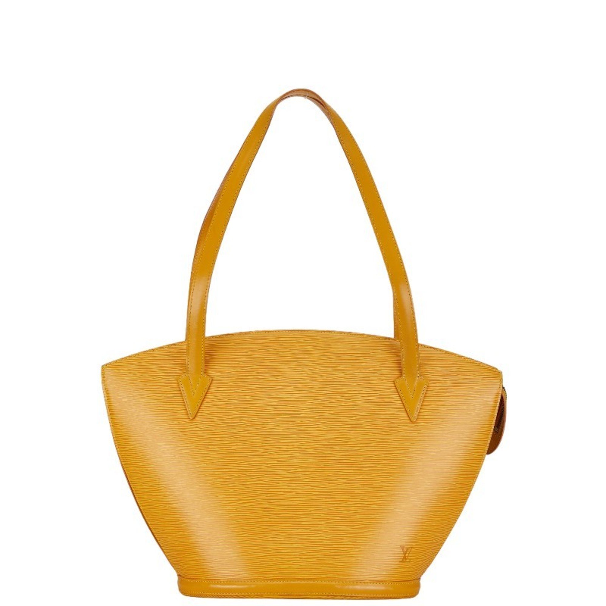 Louis Vuitton Epi Saint Jacques Shoulder Bag Tote M52269 Tassili Yellow Leather Women's LOUIS VUITTON