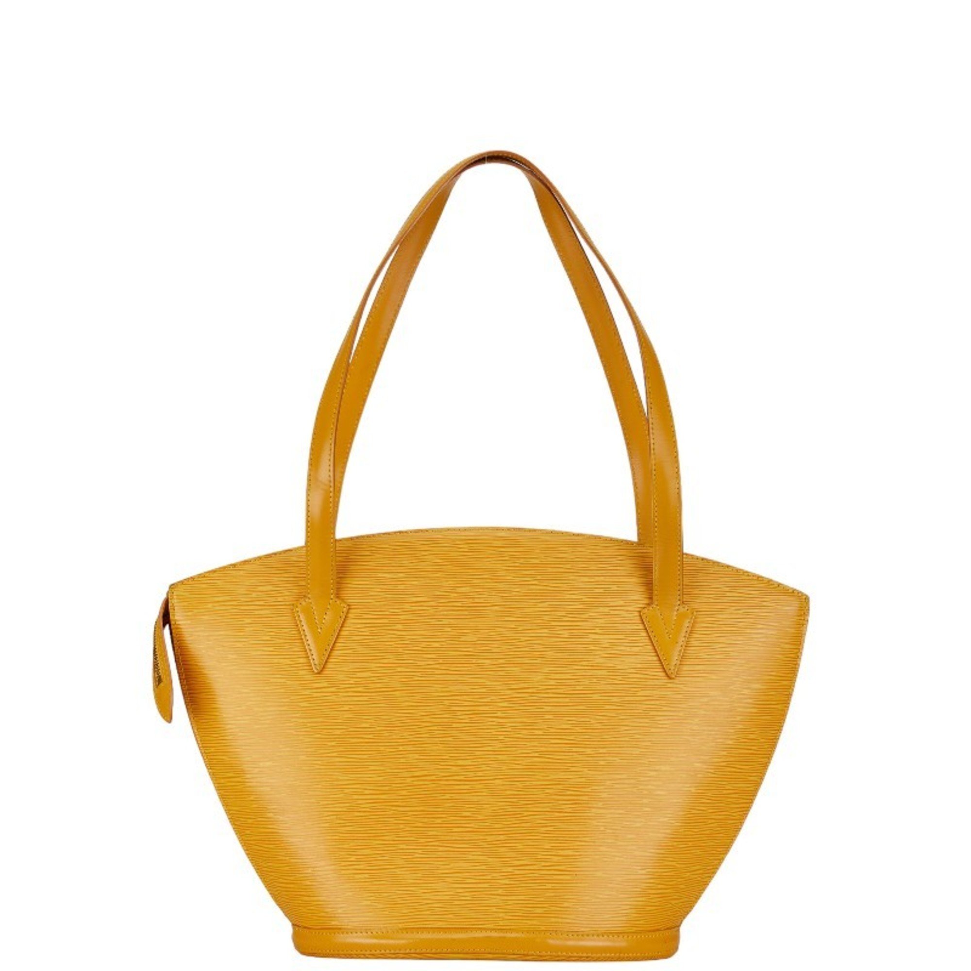 Louis Vuitton Epi Saint Jacques Shoulder Bag Tote M52269 Tassili Yellow Leather Women's LOUIS VUITTON