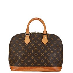 Louis Vuitton Monogram Alma PM Handbag M51130 Brown PVC Leather Women's LOUIS VUITTON