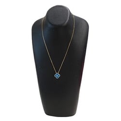 Van Cleef & Arpels Alhambra Necklace for Women 2019 Xmas Limited Holiday 750YG Diamond Sable Yellow Gold Polished