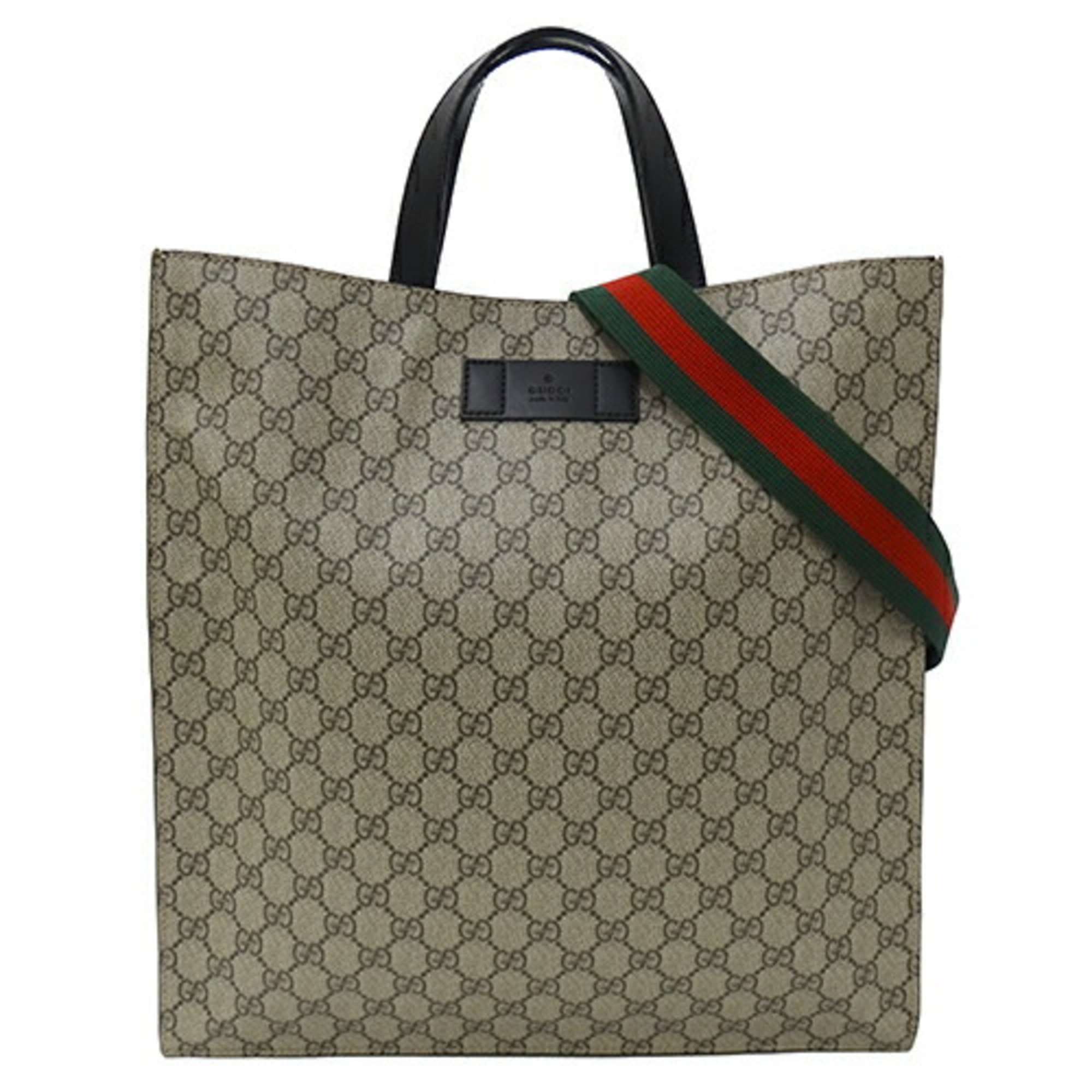 GUCCI Bags for Women and Men GG Supreme Handbag Shoulder Bag Tote 2way Beige Black 456217