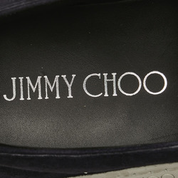 Jimmy Choo Glitter Studs Size: 34 Black Leather Women's JIMMY CHOO