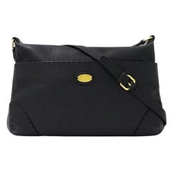 FENDI Women's Shoulder Bag Selleria Leather Black 8BT194