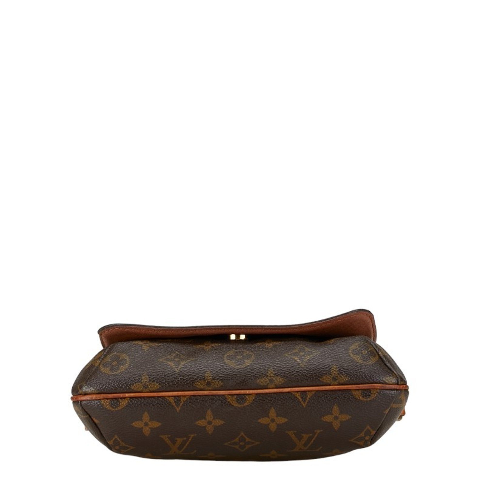 Louis Vuitton Monogram Musette Salsa Short Handbag M51258 Brown PVC Leather Women's LOUIS VUITTON