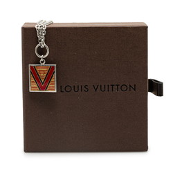 Louis Vuitton Necklace M65363 Silver Red Gold SV925 Women's LOUIS VUITTON