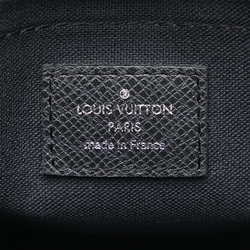 Louis Vuitton Taiga Luca Shoulder Bag M31192 Ardoise Black Leather Women's LOUIS VUITTON