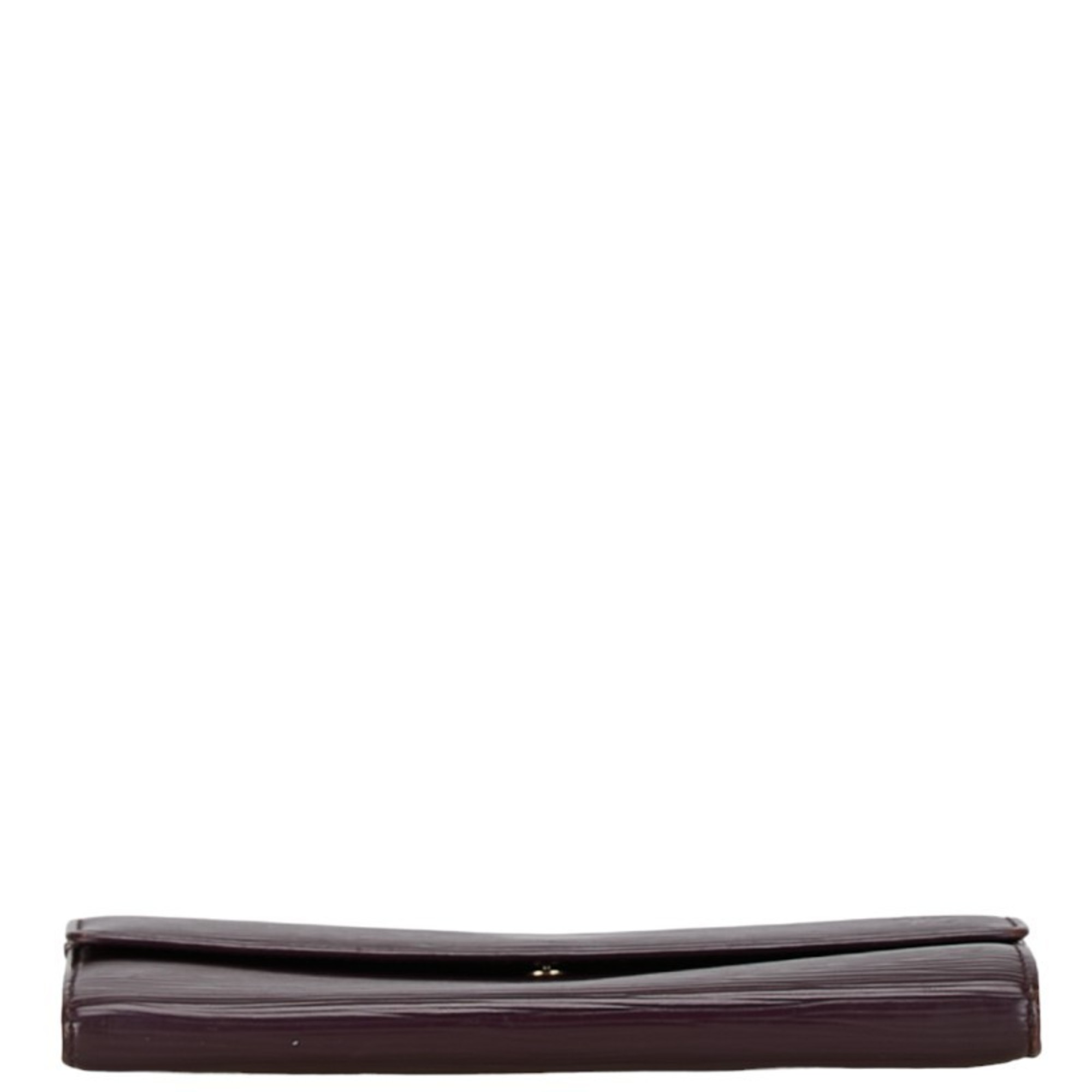 Louis Vuitton Epi Portefeuille Sarah Long Wallet M6374K Purple Leather Women's LOUIS VUITTON