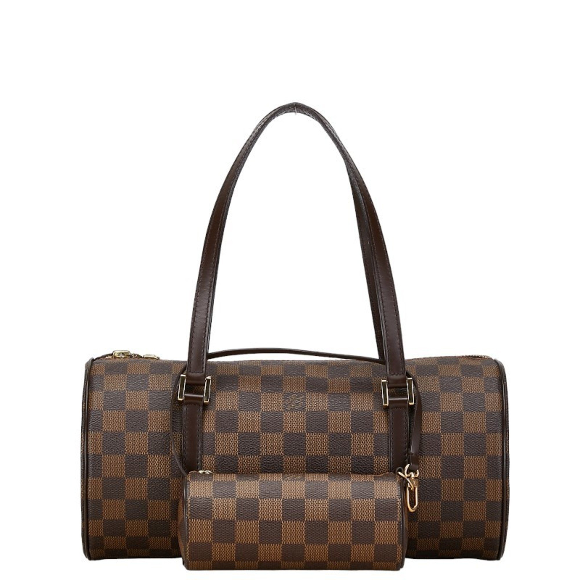 Louis Vuitton Damier Papillon 30 Handbag N51303 Brown PVC Leather Women's LOUIS VUITTON