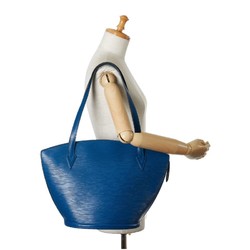 Louis Vuitton Epi Saint Jacques Tote Bag Shoulder M52265 Toledo Blue Leather Women's LOUIS VUITTON