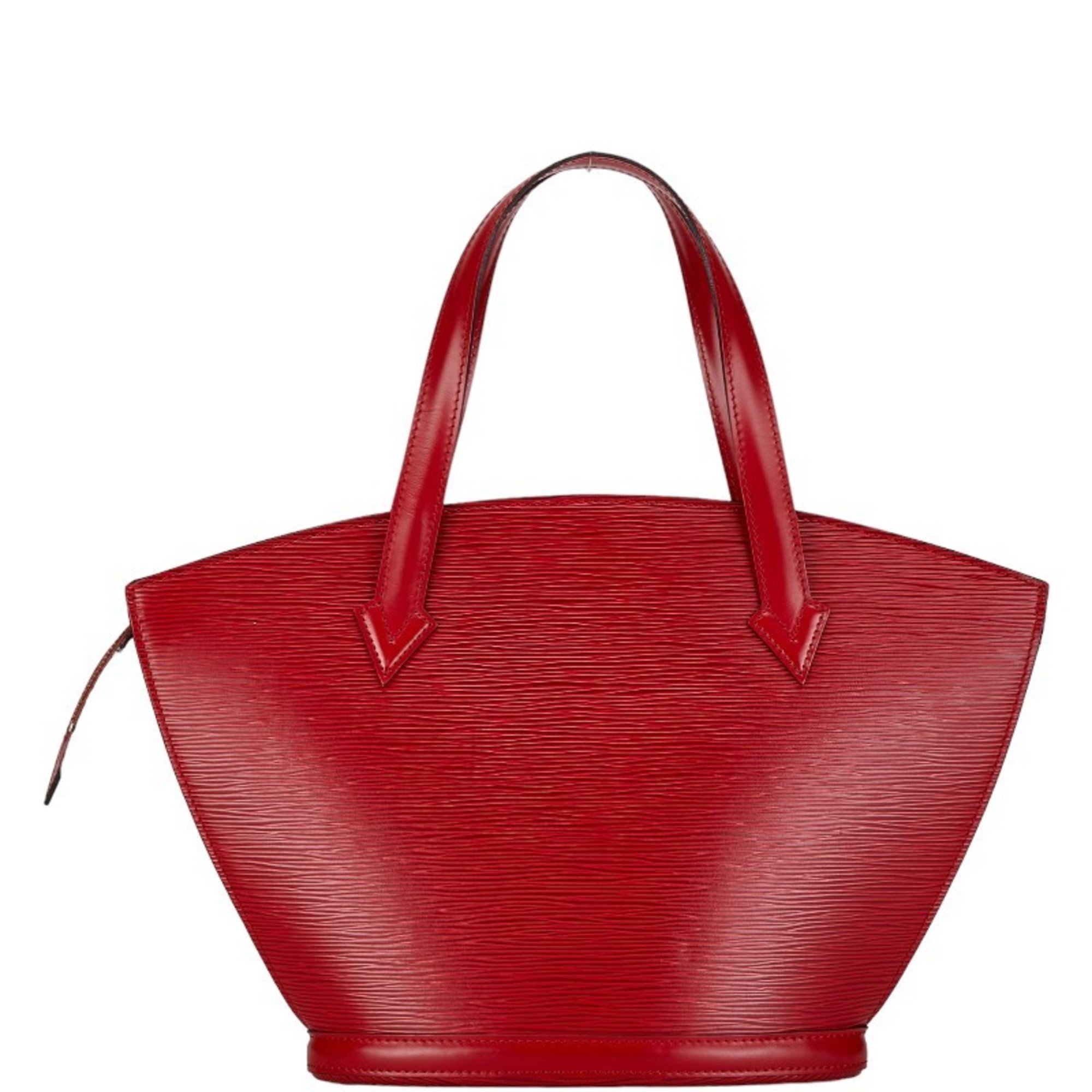 Louis Vuitton Epi Saint Jacques Handbag M52277 Castilian Red Leather Women's LOUIS VUITTON