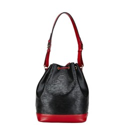 Louis Vuitton Epi Noe Shoulder Bag M44017 Noir Castilian Red Black Leather Women's LOUIS VUITTON