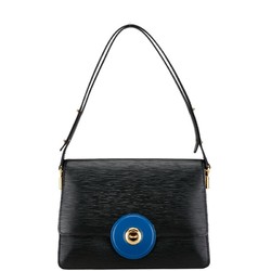 Louis Vuitton Epi Free Run Shoulder Bag M52415 Noir Black Blue Leather Women's LOUIS VUITTON