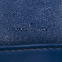 Louis Vuitton Epi Free Run Shoulder Bag M52415 Noir Black Blue Leather Women's LOUIS VUITTON