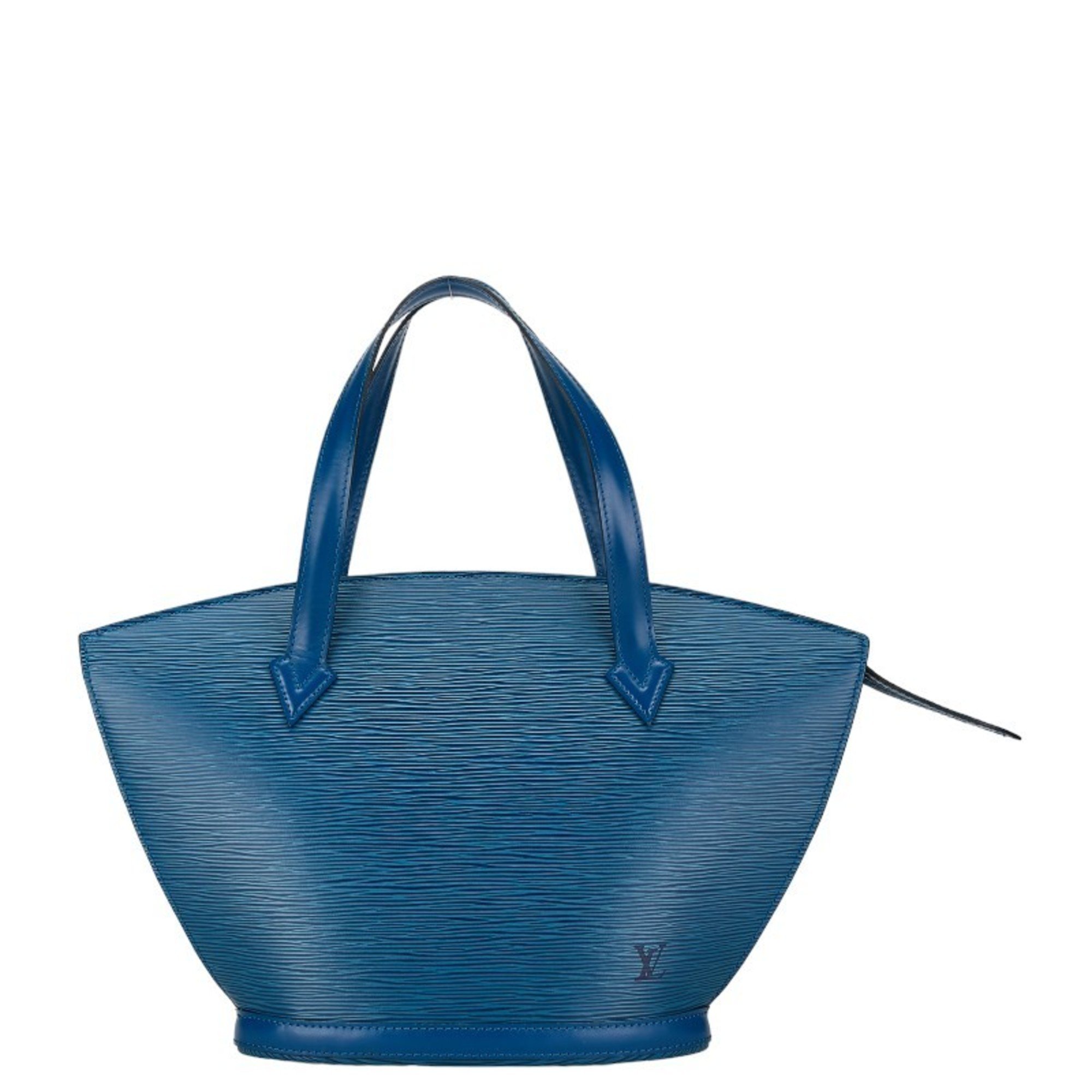 Louis Vuitton Epi Saint Jacques Handbag Tote Bag M52275 Toledo Blue Leather Women's LOUIS VUITTON