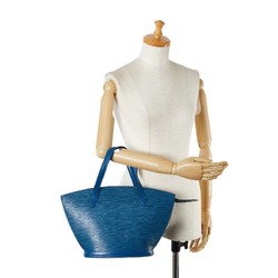 Louis Vuitton Epi Saint Jacques Handbag Tote Bag M52275 Toledo Blue Leather Women's LOUIS VUITTON