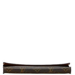 Louis Vuitton Monogram Portefeuille International Long Wallet M61217 Brown PVC Leather Women's LOUIS VUITTON