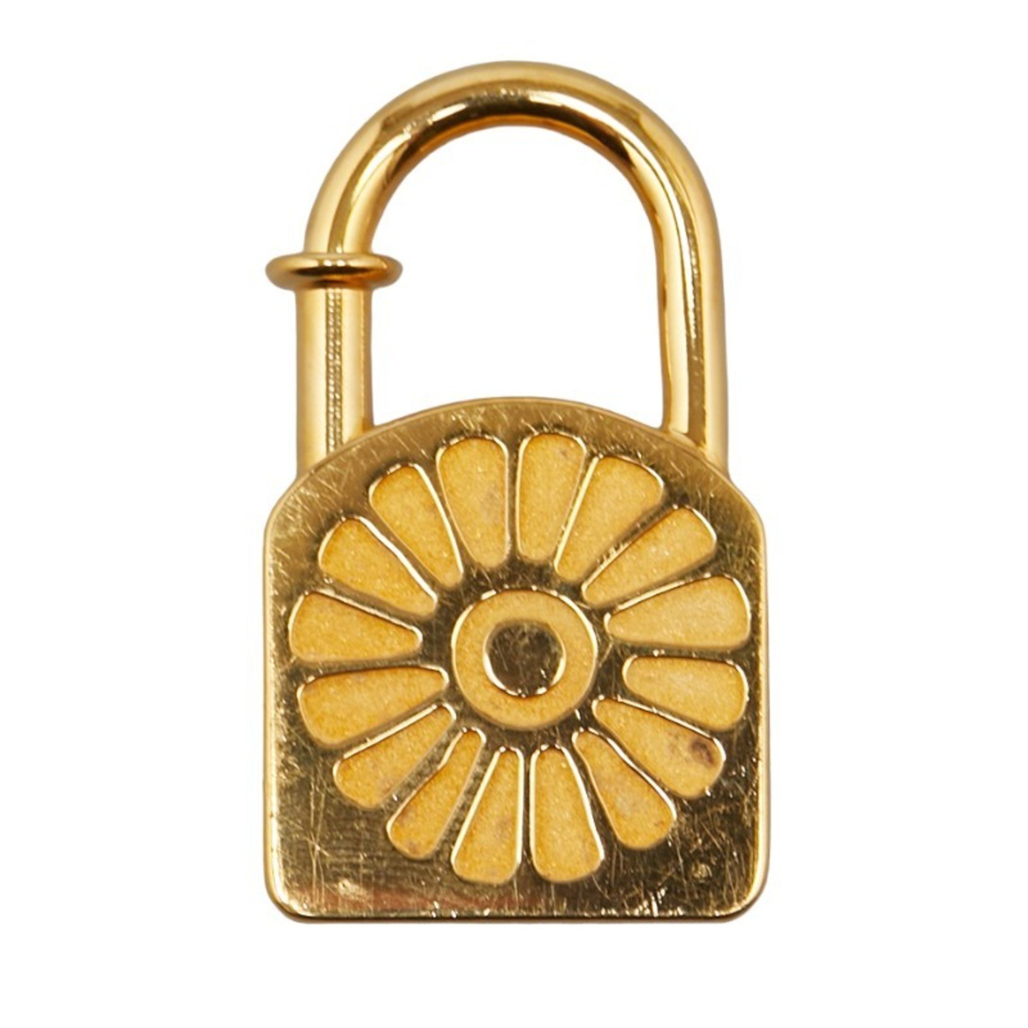 Hermes Sun Padlock Gold Plated for Women HERMES