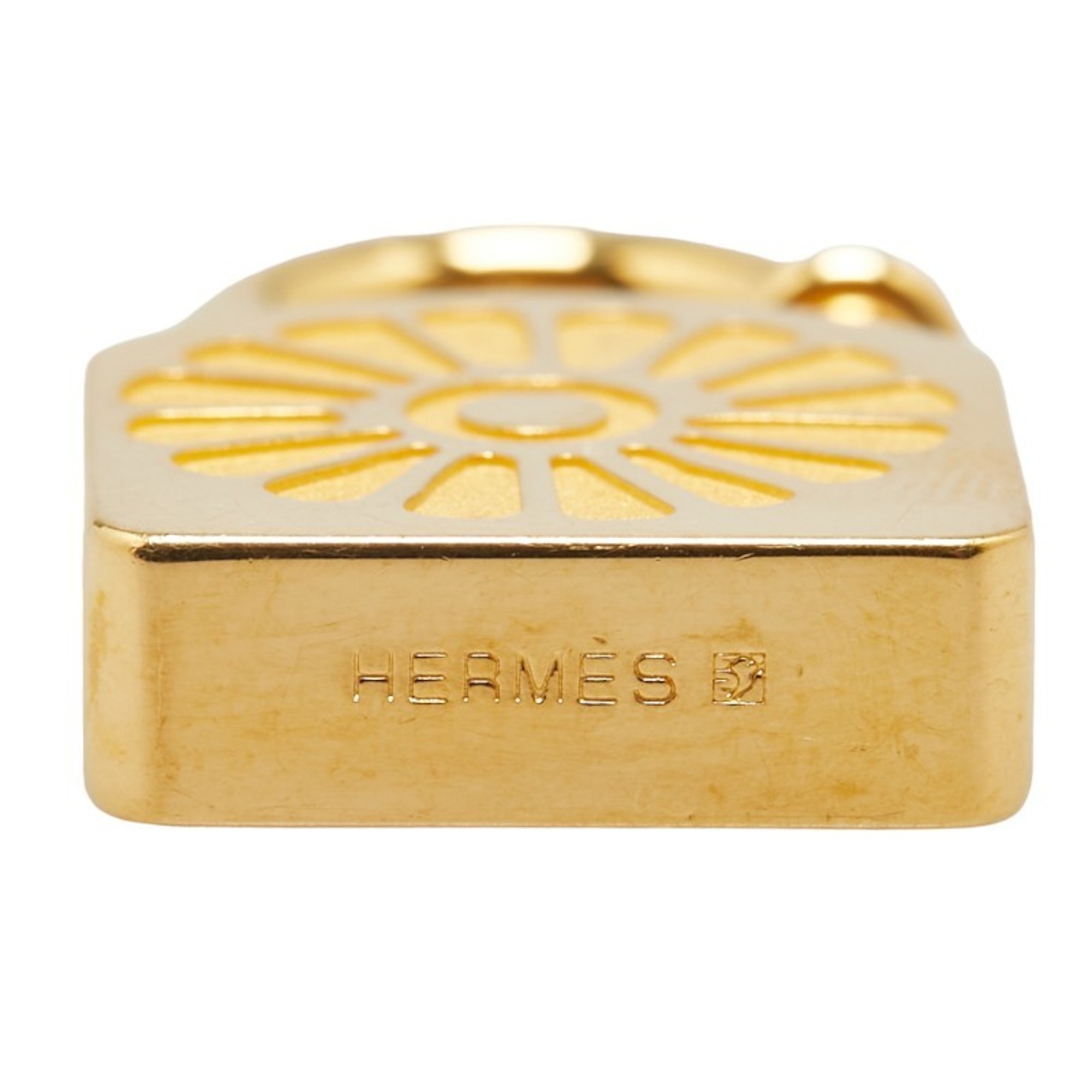 Hermes Sun Padlock Gold Plated for Women HERMES