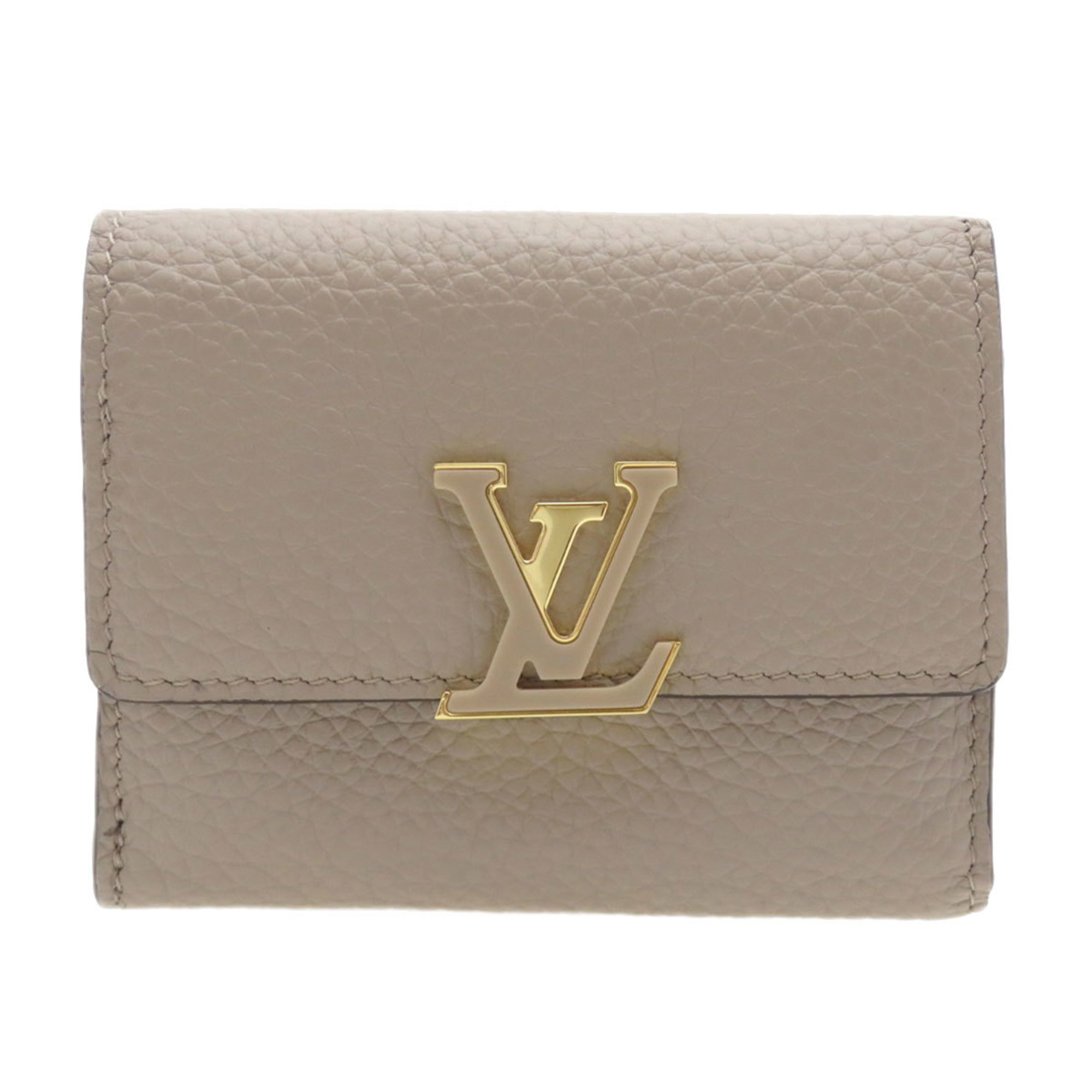 Louis Vuitton M68747 Portefeuille Capucines XS Taurillon Bi-fold Wallet Women's