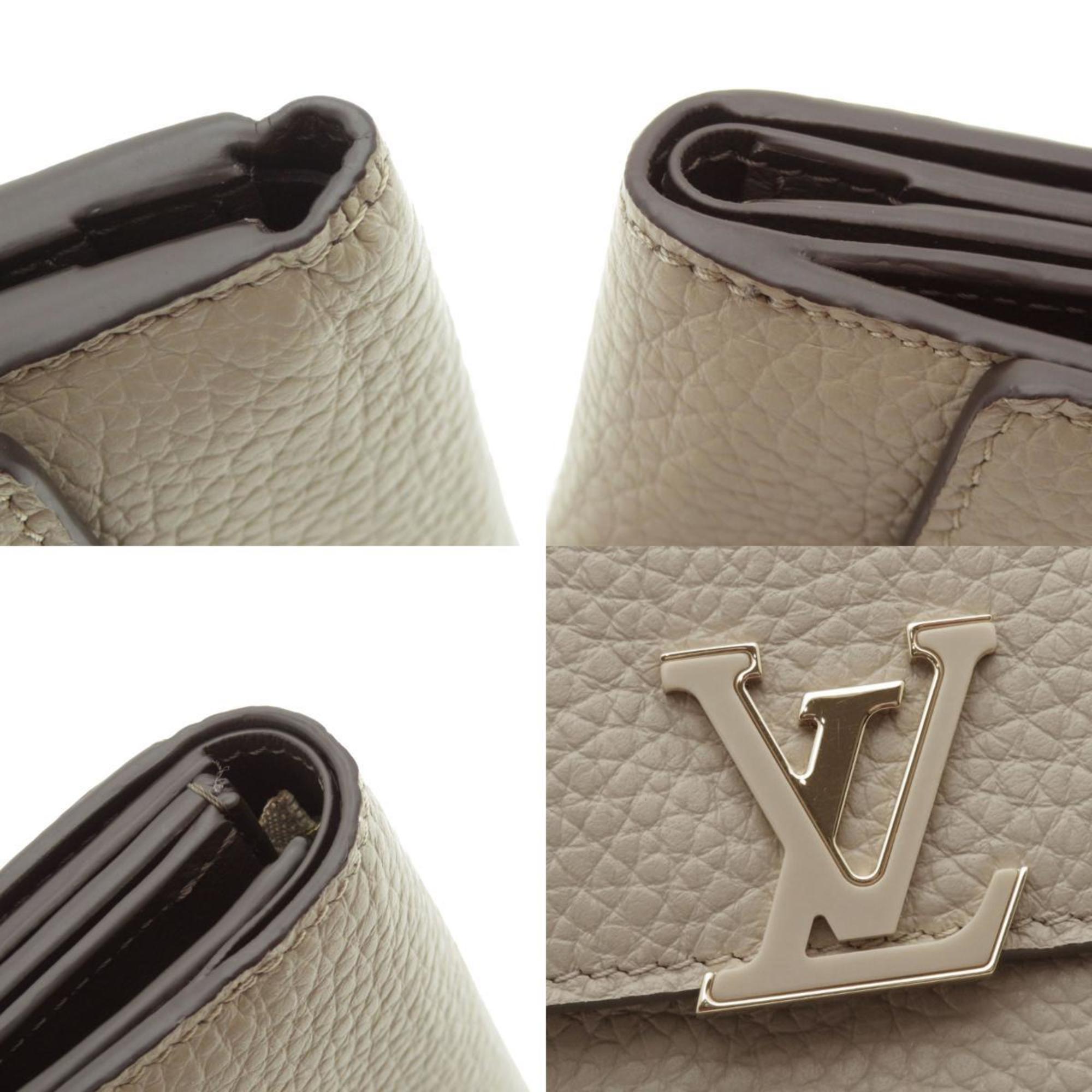 Louis Vuitton M68747 Portefeuille Capucines XS Taurillon Bi-fold Wallet Women's