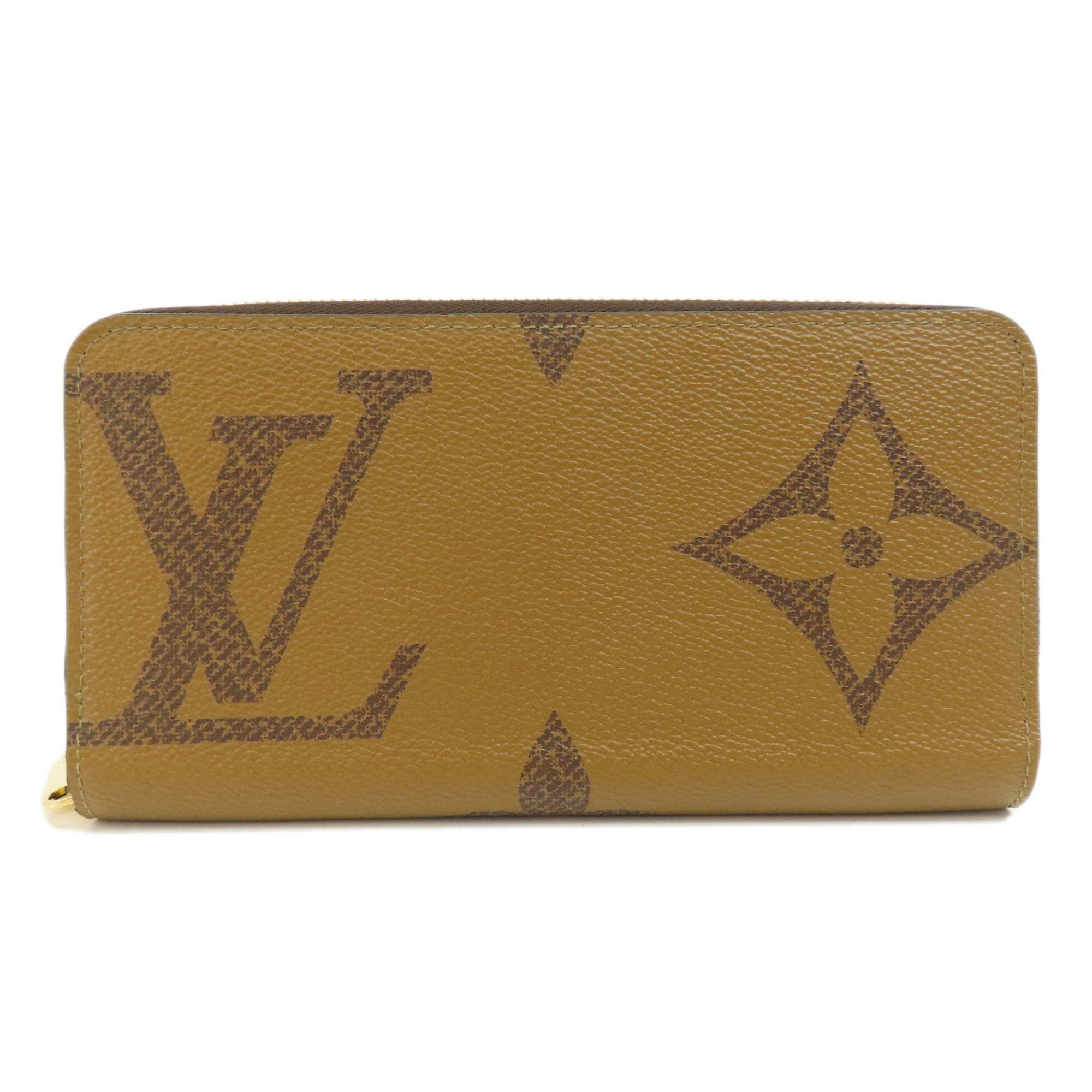 Louis Vuitton M69353 Zippy Wallet Monogram Reverse Long Giant Canvas Women's