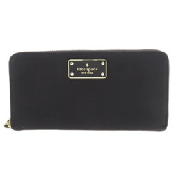 Kate Spade Plate Long Wallet Nylon Material Women's