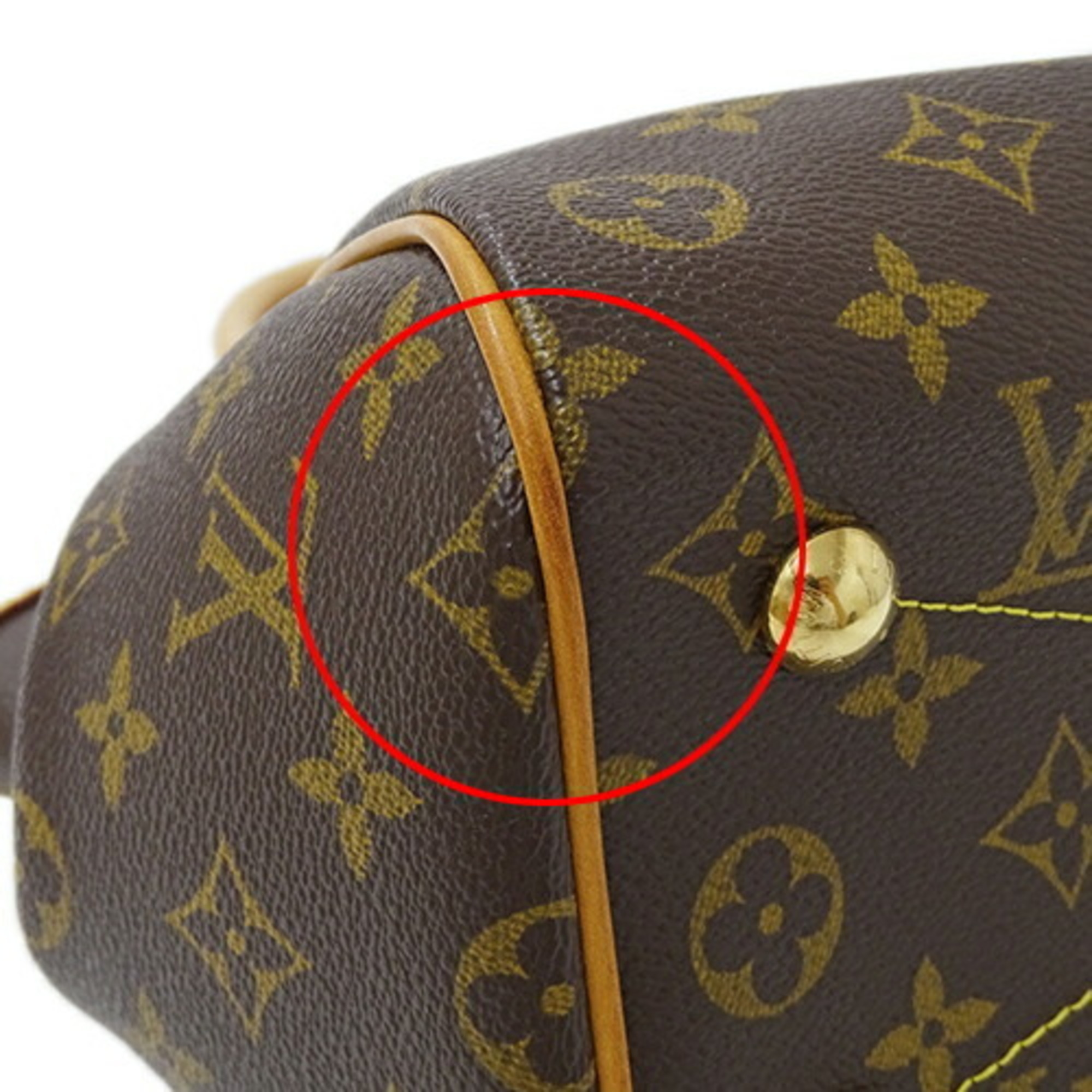 Louis Vuitton LOUIS VUITTON Bag Monogram Women's Handbag Tivoli PM M40143 Brown