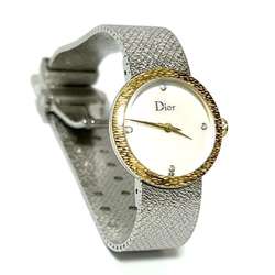 Dior Women's Watch La Dé Deux K18 Gold Diamond