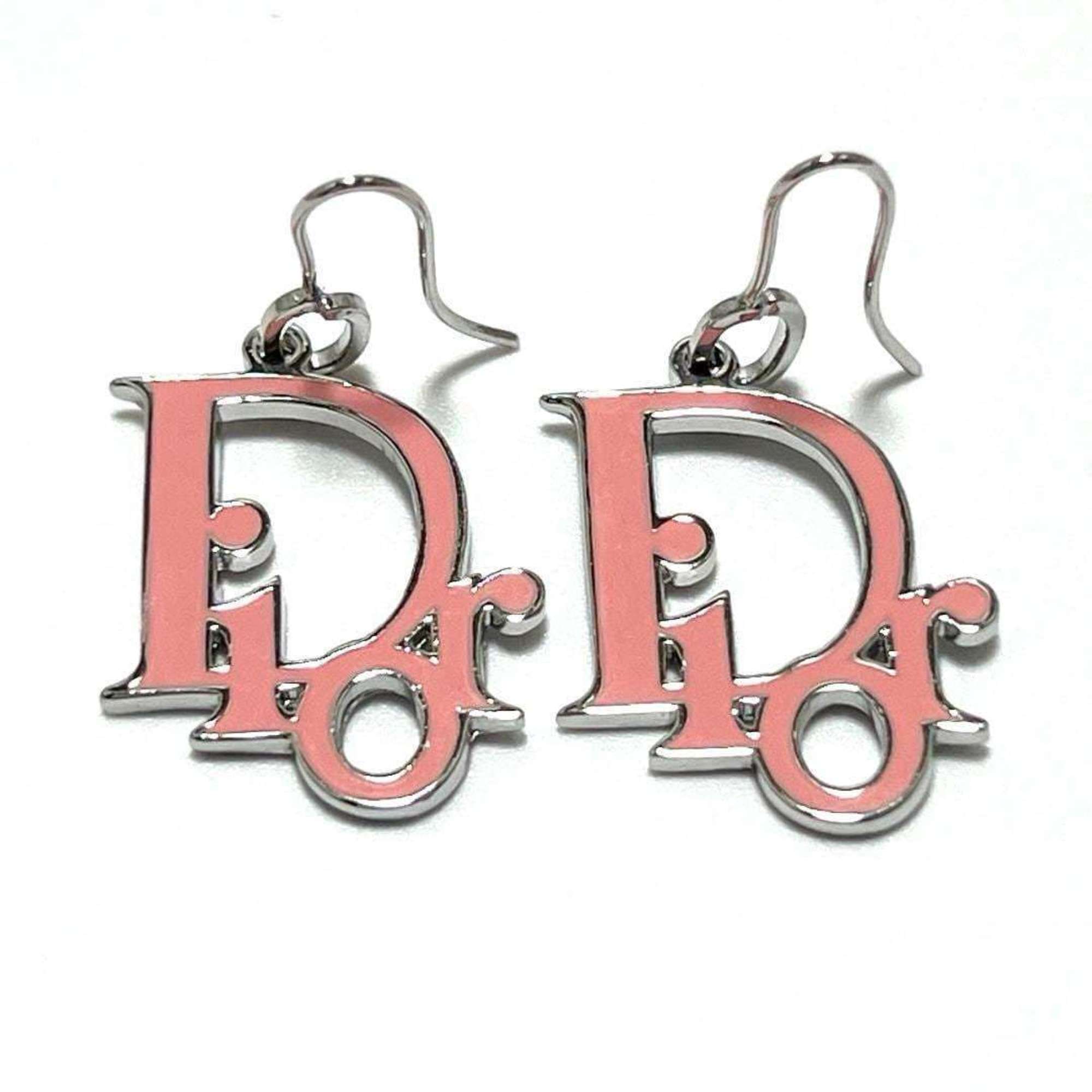 Christian Dior Dior Women's Drop Hook Earrings with DIOR Logo